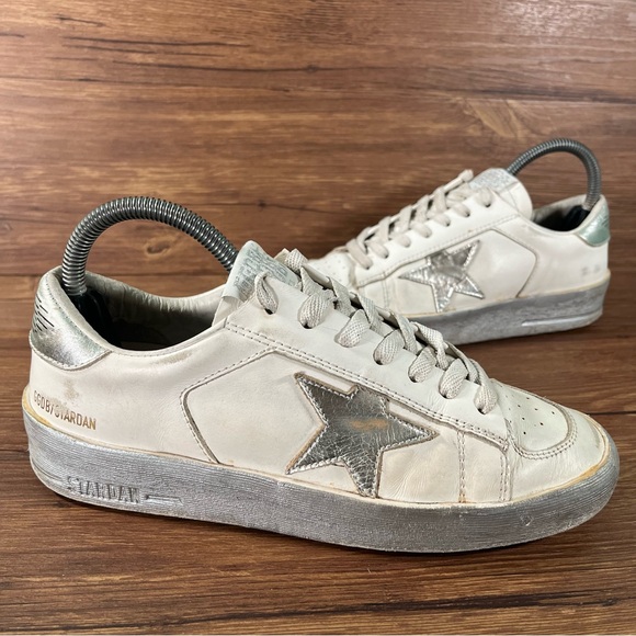 Golden Goose Shoes - Golden Goose ‘Stardan’ White Leather Sneakers Women’s Size 38 (8) Shoes